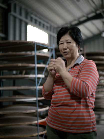 portrait of an organic tea farmer in Luye, Taitung, Taiwan